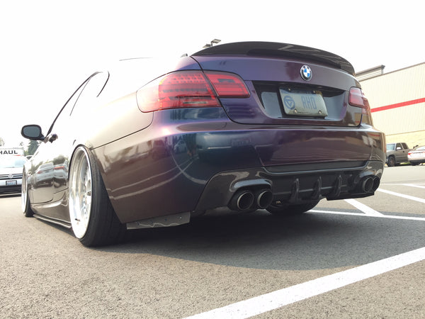 Carbon Fiber Slant Cut Exhaust Tips