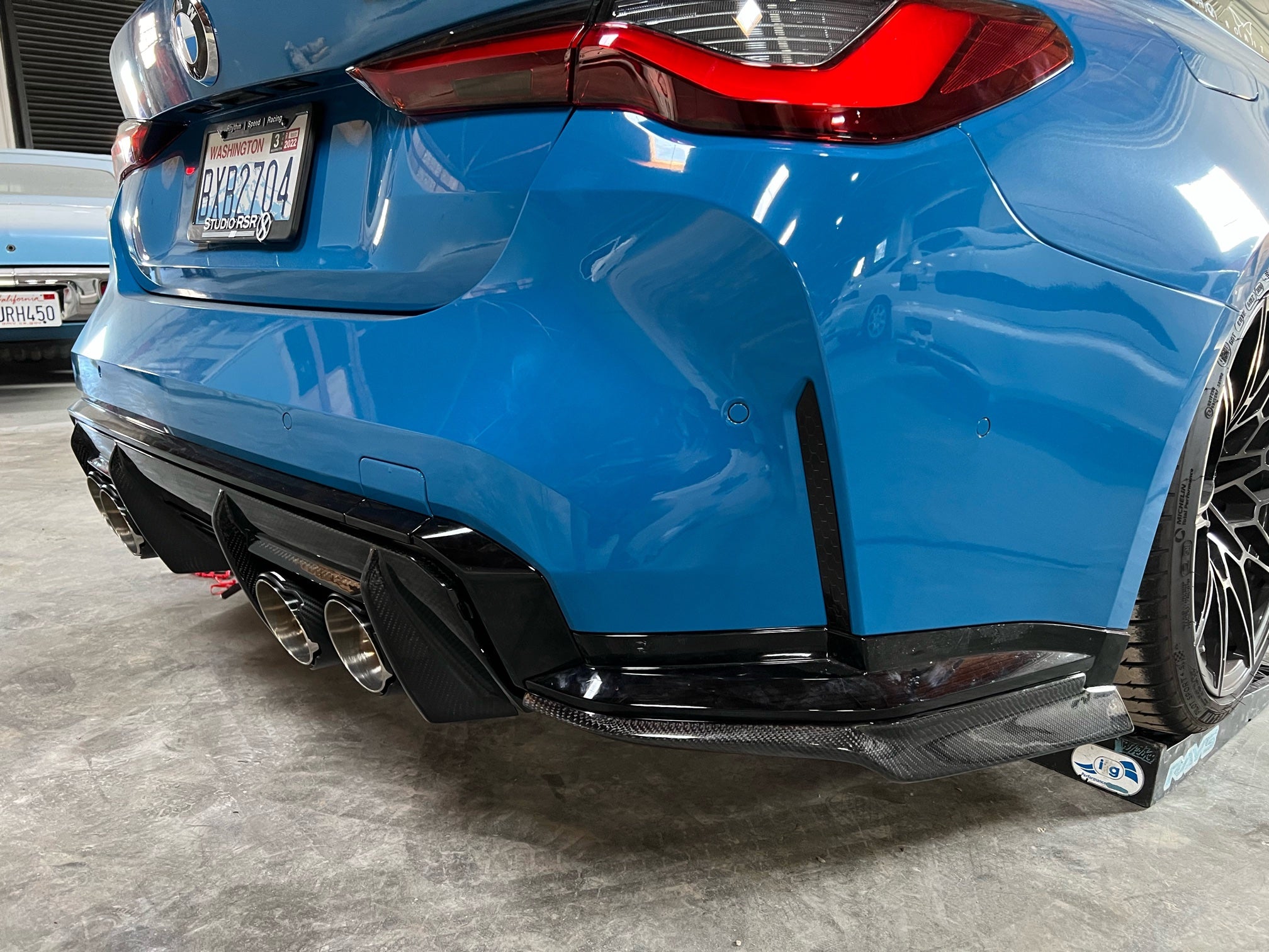 Streetfighter LA Carbon Fiber Rear Diffuser G80 G82 G83 M3 M4