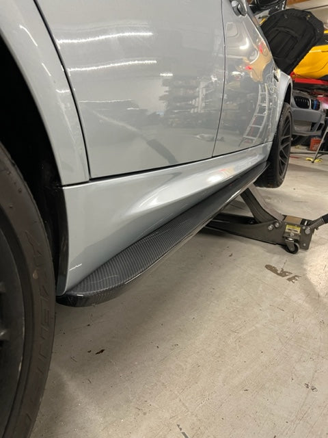 Carbon Fiber Side Skirt Extension E90 M3