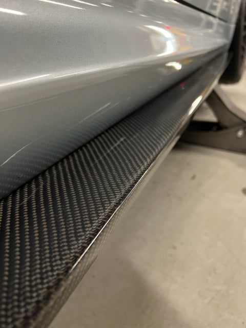 Carbon Fiber Side Skirt Extension E90 M3