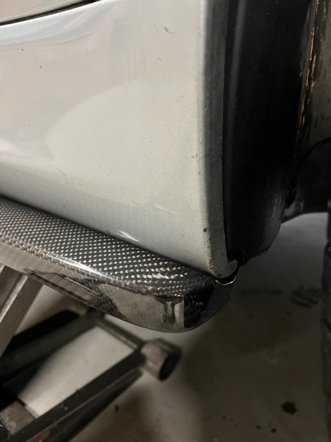 Carbon Fiber Side Skirt Extension E90 M3