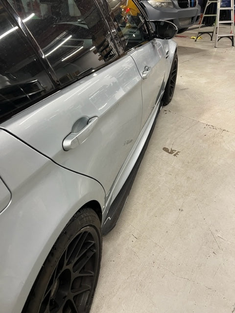 Carbon Fiber Side Skirt Extension E90 M3