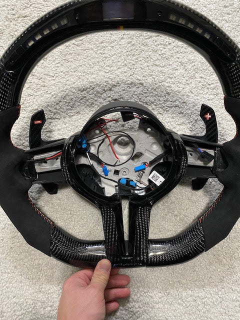 G80 Style Carbon Fiber Paddle Shifters