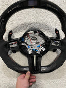G80 Style Carbon Fiber Paddle Shifters-4