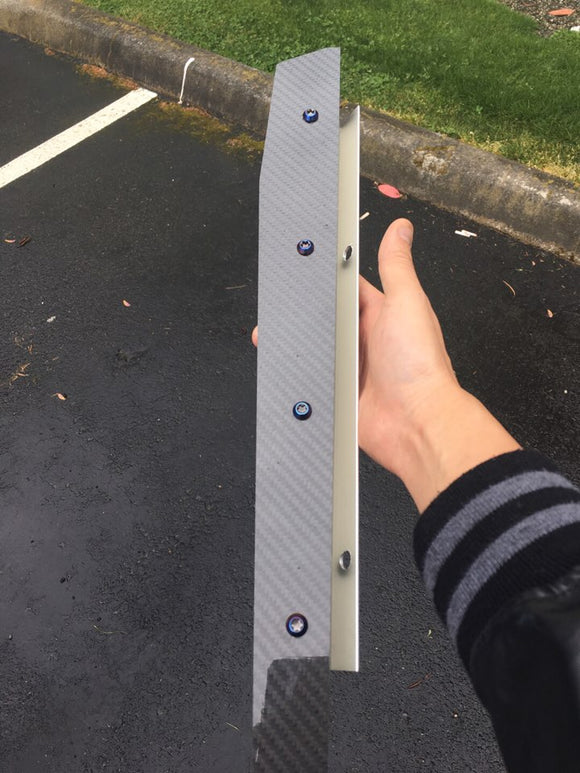 Carbon Fiber Side/Rear Fin Diffuser