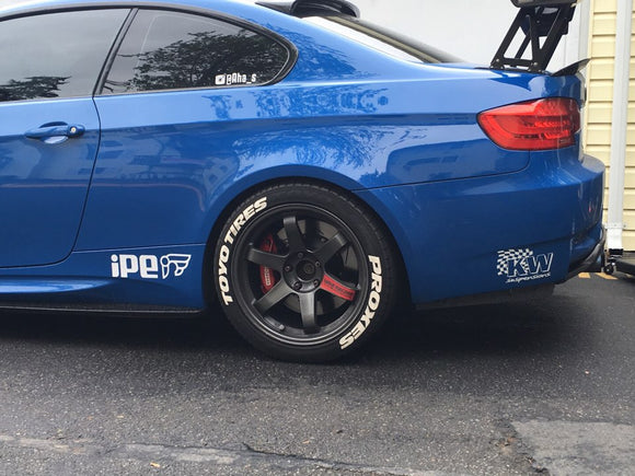 Carbon Fiber Side/Rear Fin Diffuser