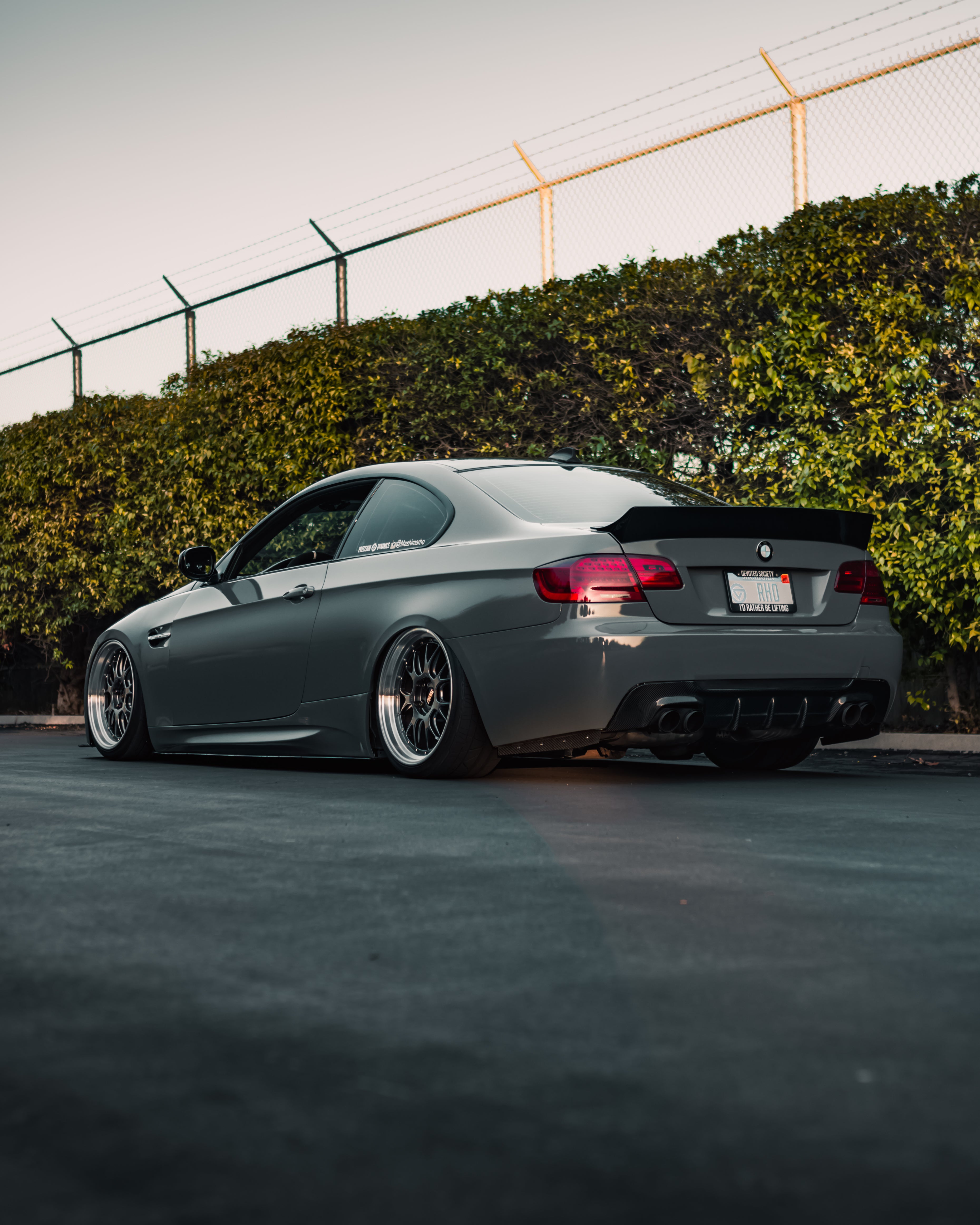 E92 Duckbill spoiler