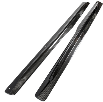F8X M3 M4 Aggressive Carbon Fiber Side Skirt Extensions