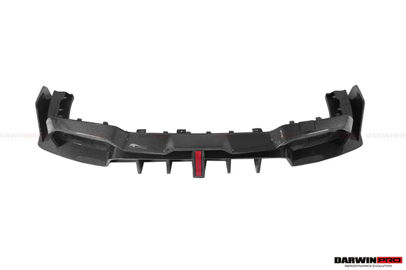 Darwin Pro 2019-2023 BMW 3 Series G20/G28 BKSS Style Carbon Fiber Rear Diffuser (With 4 Exhaust tips) [Made To Order]