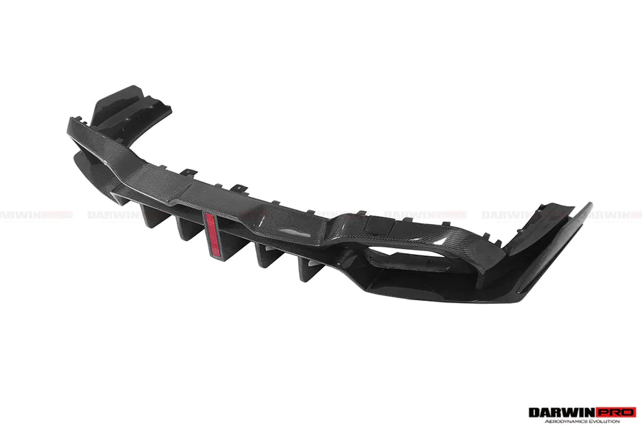 Darwin Pro 2019-2023 BMW 3 Series G20/G28 BKSS Style Carbon Fiber Rear Diffuser (With 4 Exhaust tips) [Made To Order]