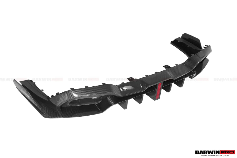 Darwin Pro 2019-2023 BMW 3 Series G20/G28 BKSS Style Carbon Fiber Rear Diffuser (With 4 Exhaust tips) [Made To Order]