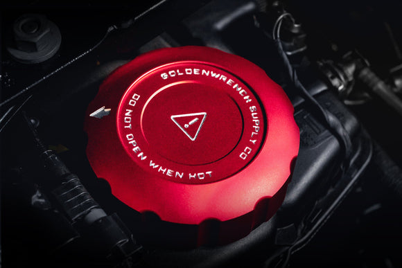 Goldenwrench G8X S58 BLACKLINE Performance Oil & Coolant Cap Set