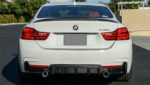 F32 Carbon Fiber Diffuser - 0