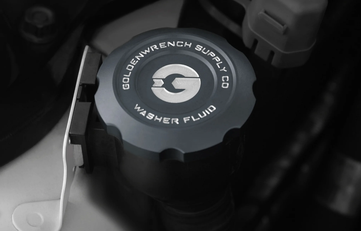 Goldenwrench BLACKLINE Performance Edition Washer Fluid Cap