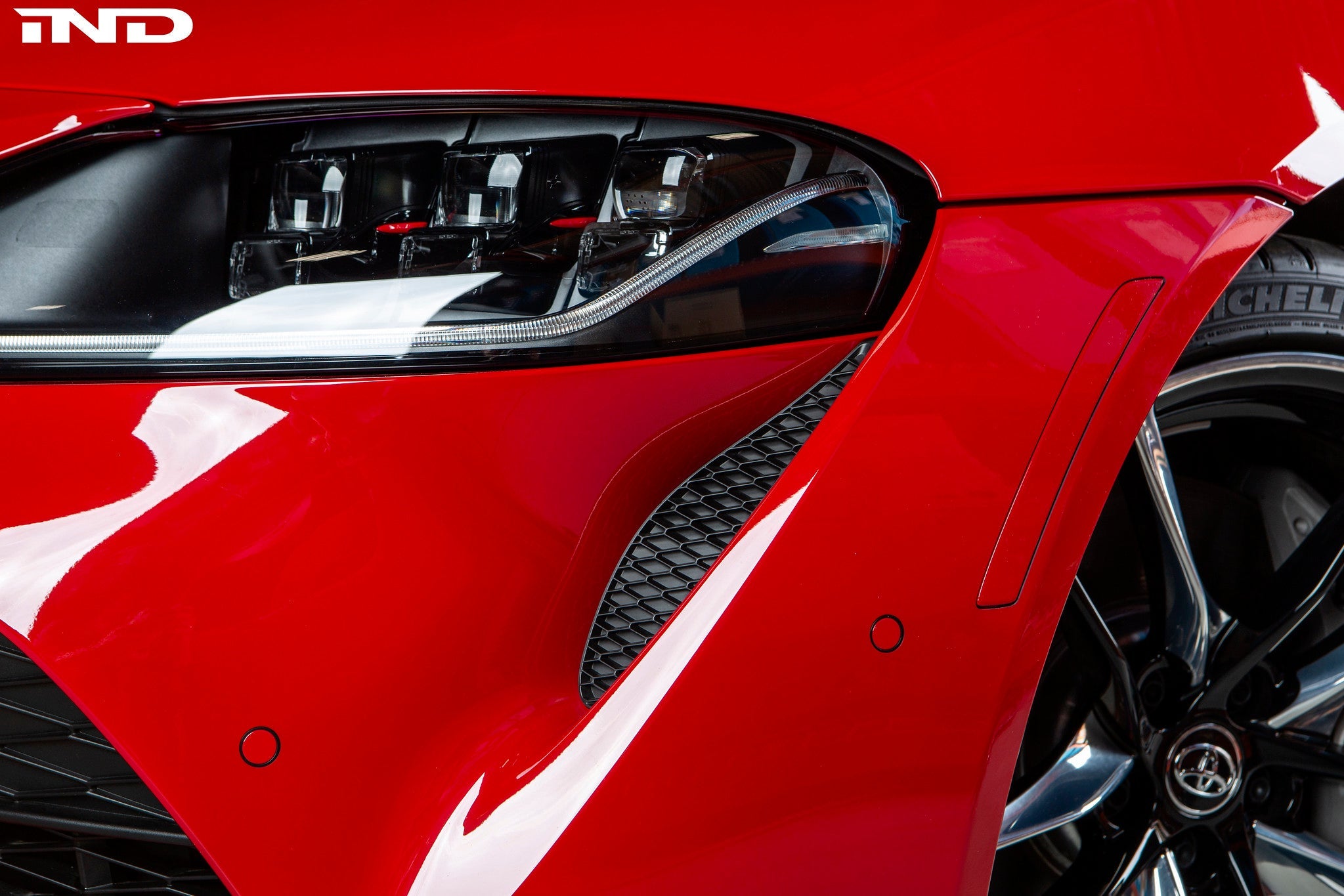 iND a90 supra painted front reflector set - iND Distribution