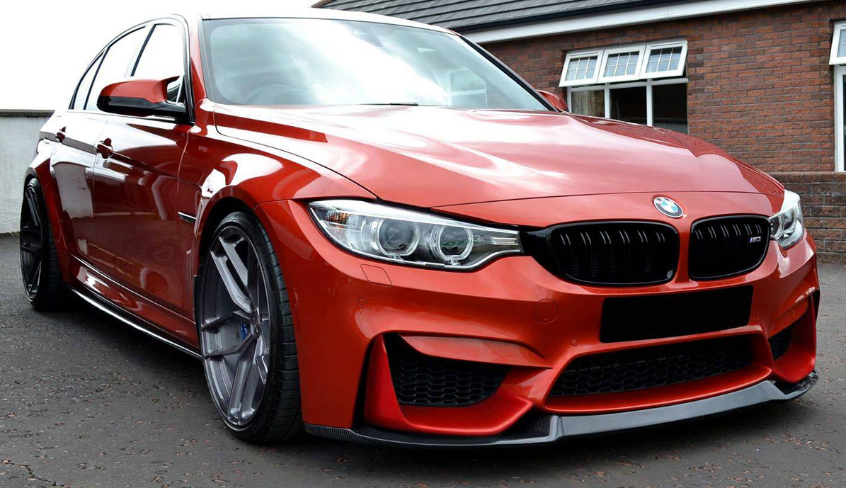 F8X M3 M4 Carbon Fiber Track Lip