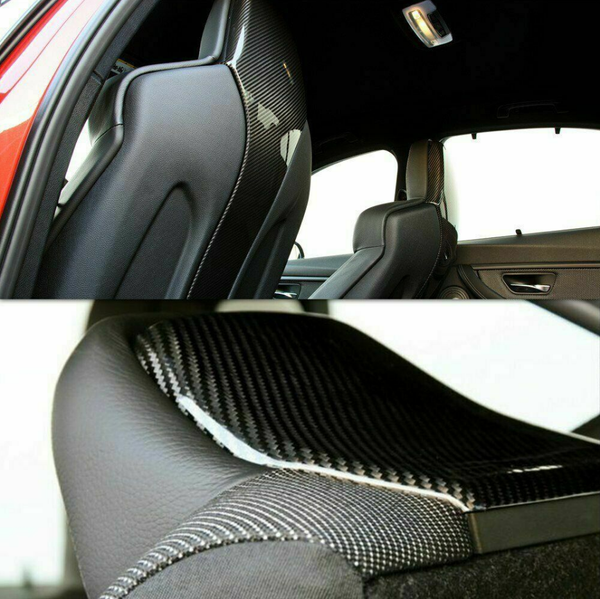 F8X Carbon fiber Seat back trim