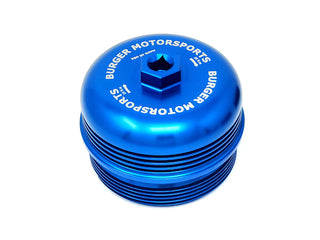 Buy blue BMS Magnetic Billet BMW Oil Filter Cap