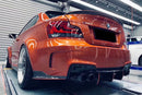 Darwin Pro 2008-2013 BMW 1M RZ Style Carbon Fiber Rear Lip [Made to Order]-2