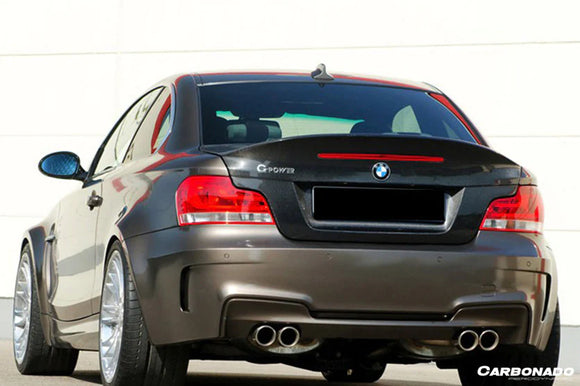 Darwin Pro 2008-2013 BMW 1 Series E82 1M CSL Style Carbon Trunk [Made To Order]
