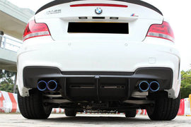 Darwin Pro 2008-2013 BMW 1M RZ Style Carbon Fiber Rear Lip & Diffuser [Made To Order]