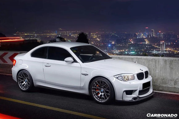 Darwin Pro 2011-2012 BMW 1M RZS Style Carbon Fiber Front Lip [Made To Order]