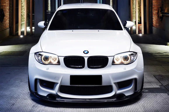 Darwin Pro 2011-2012 BMW 1M RZS Style Carbon Fiber Front Lip [Made To Order]
