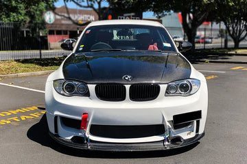 Darwin Pro 2008-2013 BMW 1 Series E82 E88 1M RZ Style Carbon FIber Hood [Made to Order] - 0