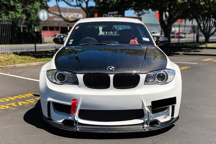 Darwin Pro 2008-2013 BMW 1 Series E82 E88 1M RZ Style Carbon FIber Hood [Made to Order]