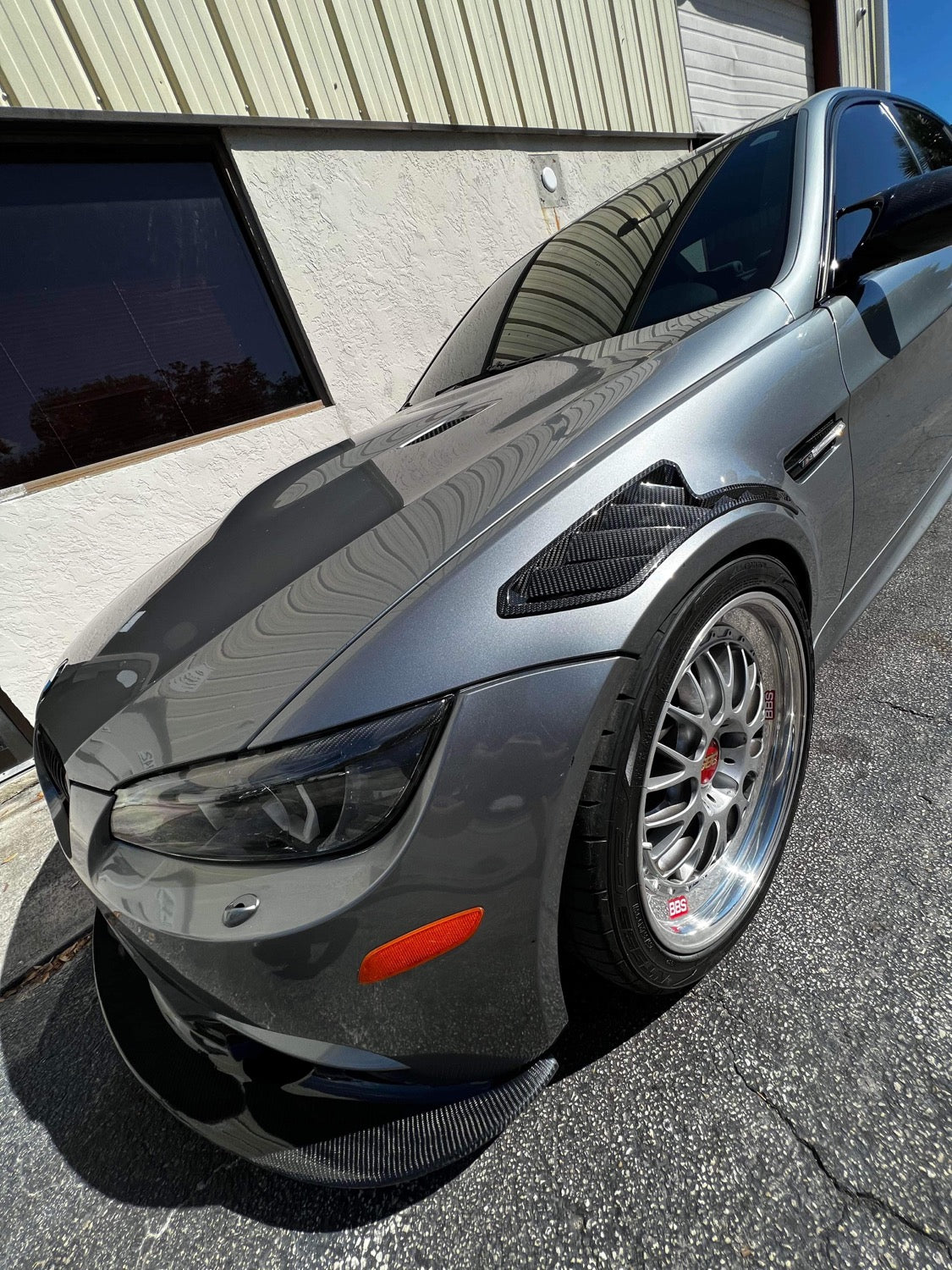 E90 E92 E93 M3 Carbon Fiber Fender Vents