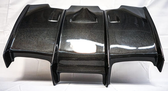 F8X M3 M4 4 pc Carbon Fiber Diffuser