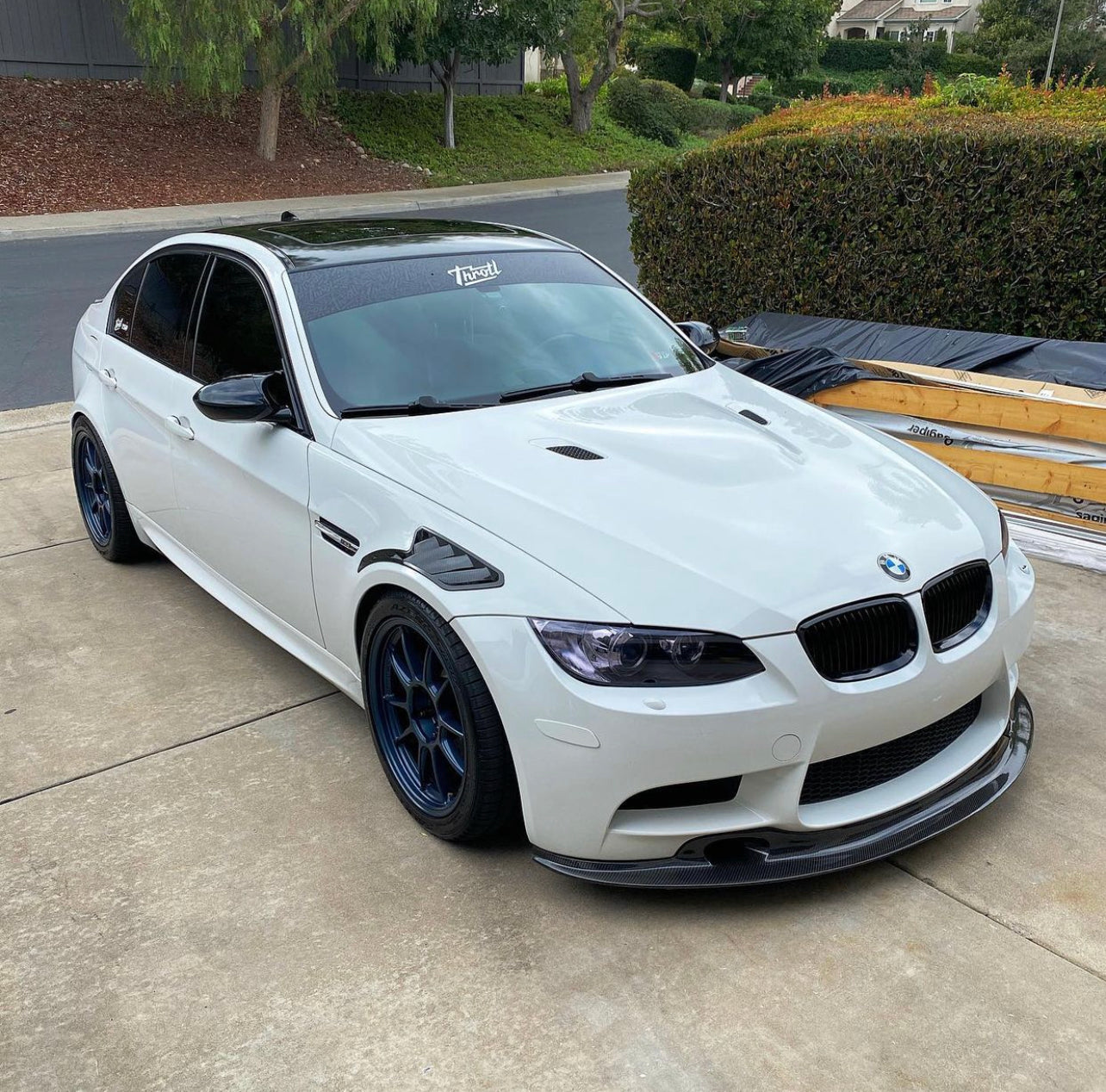 E90 E92 E93 M3 Carbon Fiber Fender Vents