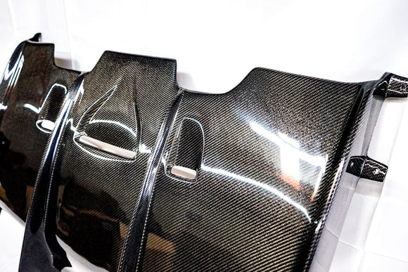 F8X M3 M4 4 pc Carbon Fiber Diffuser