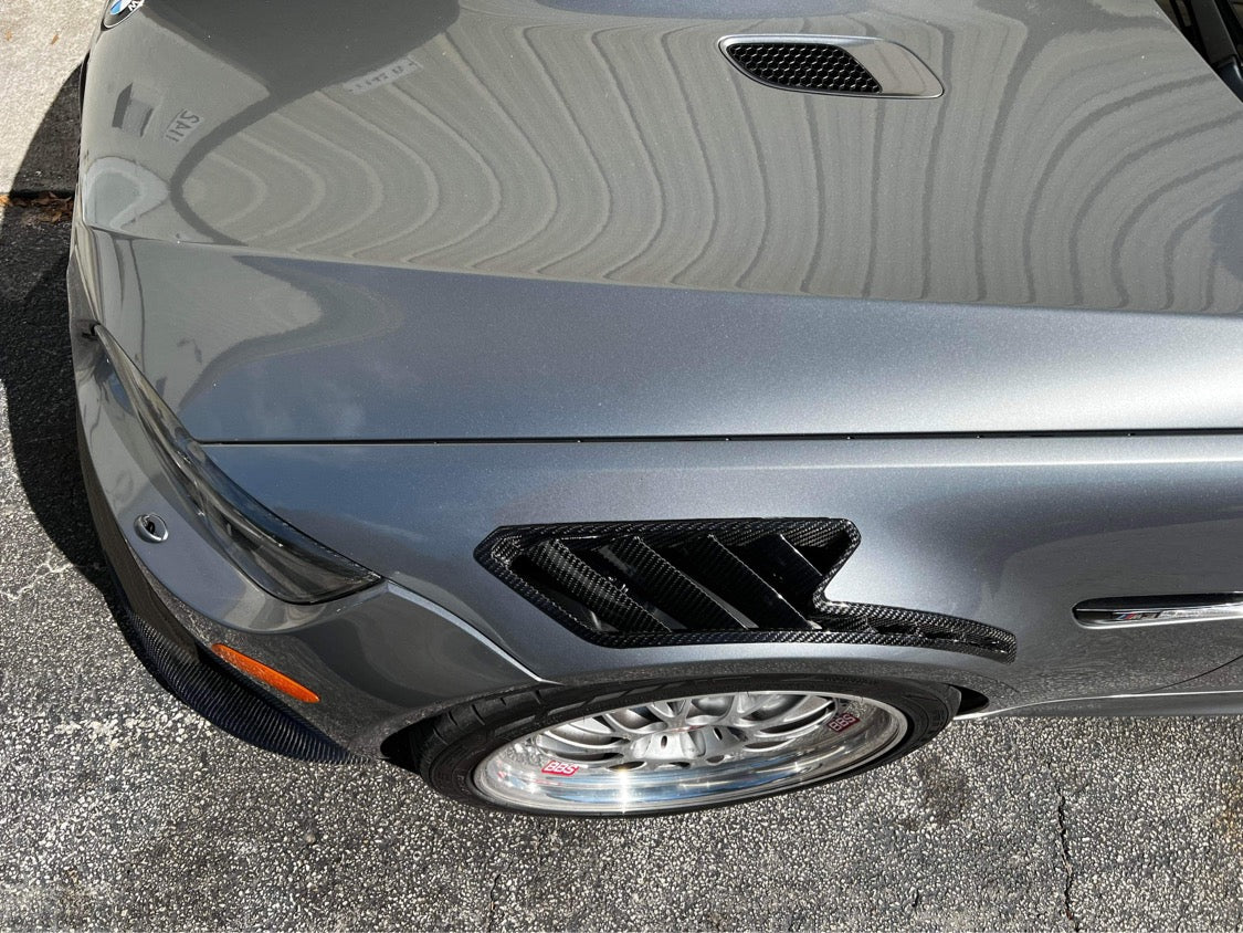 E90 E92 E93 M3 Carbon Fiber Fender Vents