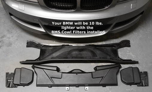 BMS Cowl Filter for BMW E9X E8X