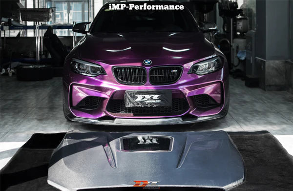 Darwin Pro 2014-2020 BMW M2/M2C 2-SERIES F22/F23F87 IMP Performance Partial Carbon Fiber Hood [Made To Order]