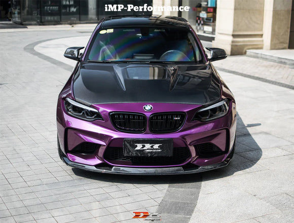 Darwin Pro 2014-2020 BMW M2/M2C 2-SERIES F22/F23F87 IMP Performance Partial Carbon Fiber Hood [Made To Order]