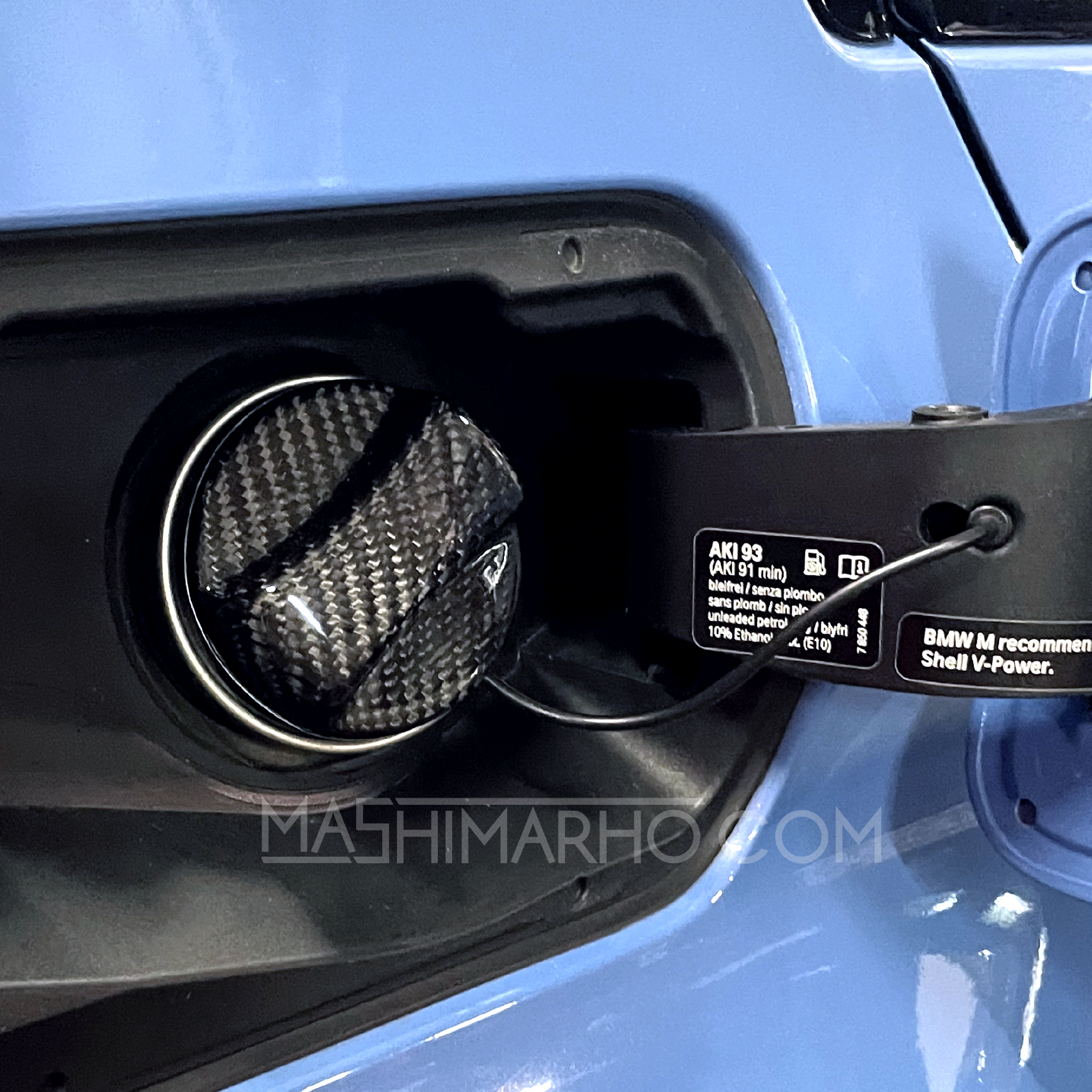 BMW Carbon Fiber Gas Cap Cover