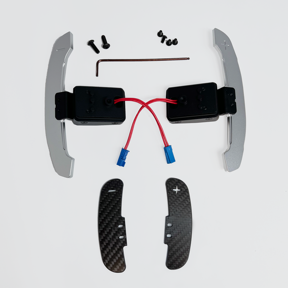 JQ Werks & Madtrace® NON-ADJUSTABLE Clubsport Magnetic Paddle Shifters For BMW/MINI/SUPRA (Generation 1)