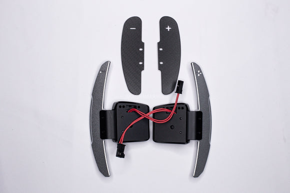 JQ Werks & Madtrace® NON-ADJUSTABLE Clubsport Magnetic Paddle Shifters For BMW/MINI/SUPRA (Generation 1)