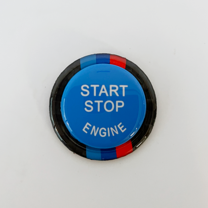 Buy gloss-blue F1 Style Push Start Button