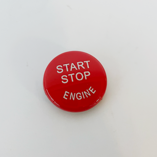 bmw push start button red e series