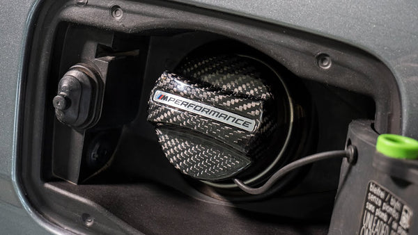 BMW Carbon Fiber Gas Cap Cover
