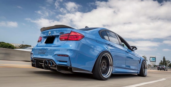 F8X PSM Style Rear Carbon Fiber Diffuser M3 M4