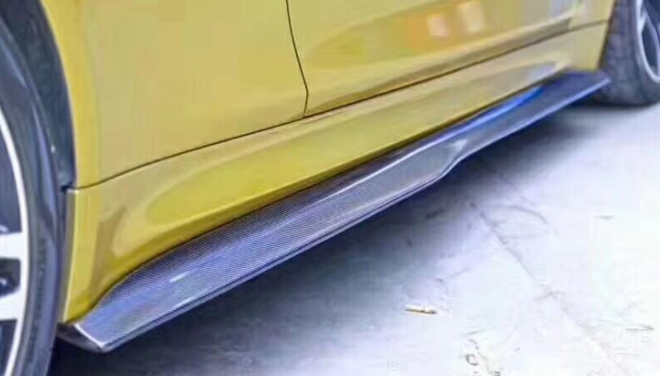 F8X M3 M4 PSM Style Carbon Fiber Side Skirt Extensions