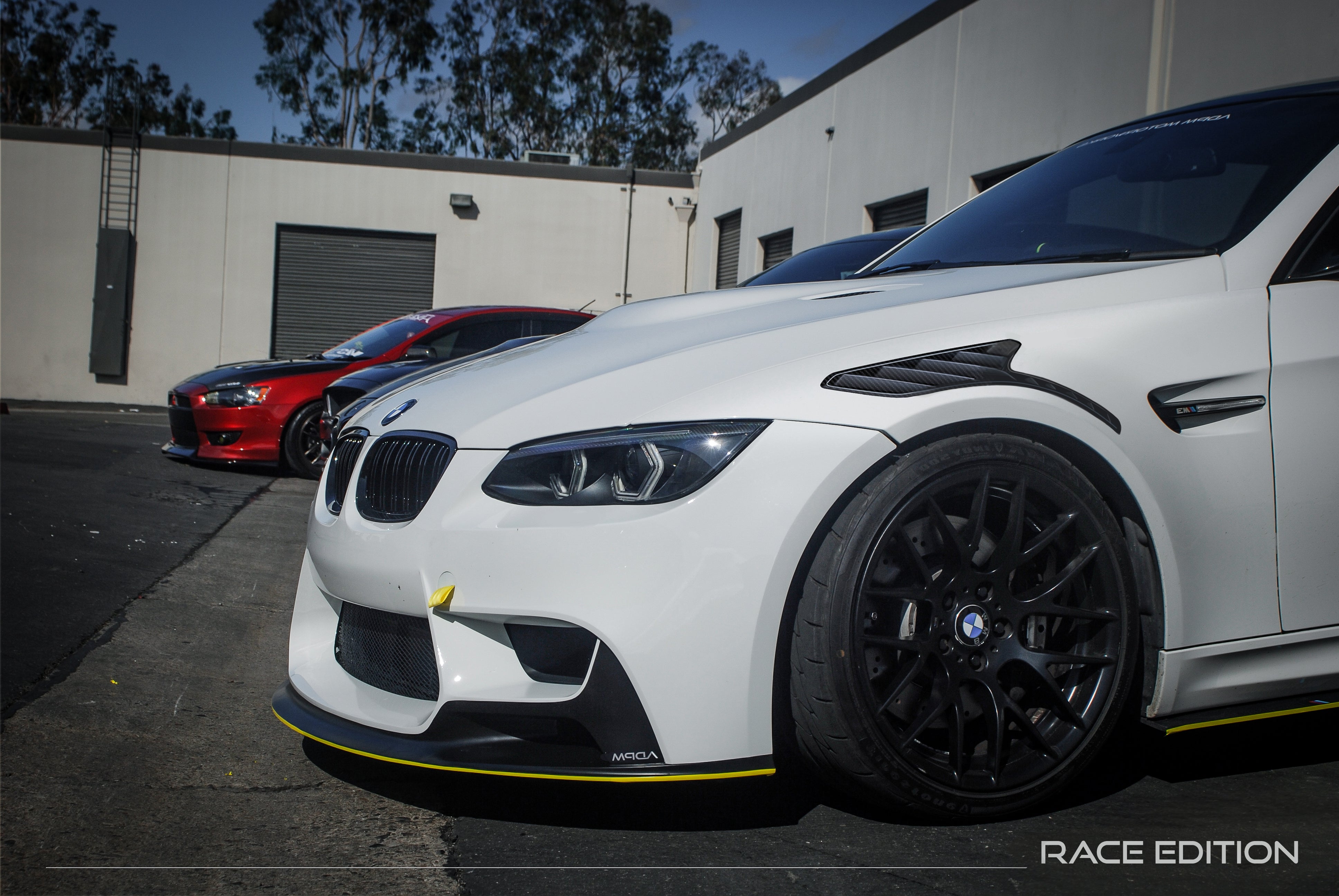 E90 E92 E93 M3 Carbon Fiber Fender Vents