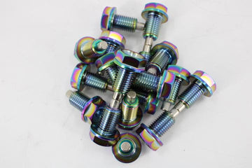 VTT Burnt Titanium Magnetic Oil Drain Plugs M12x1.5 - 0