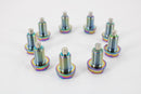 VTT Burnt Titanium Magnetic Oil Drain Plugs M12x1.5-3